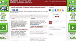 Desktop Screenshot of otvorenidirektorijum.com